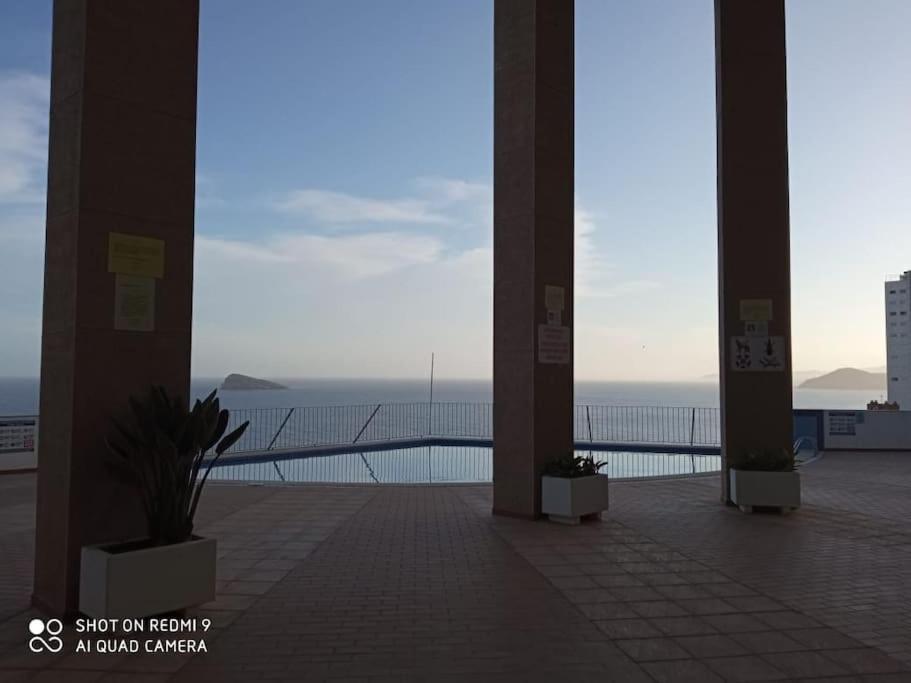Piso En La Primera Linea Del Mar Con 2 Dormitorios Benidorm Kültér fotó